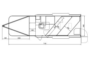 Gooseneck floorplan